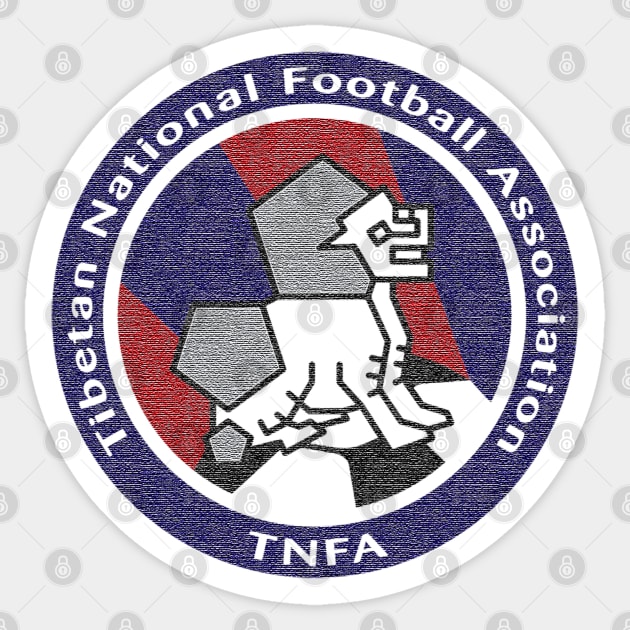 Tibet Football Sticker by Confusion101